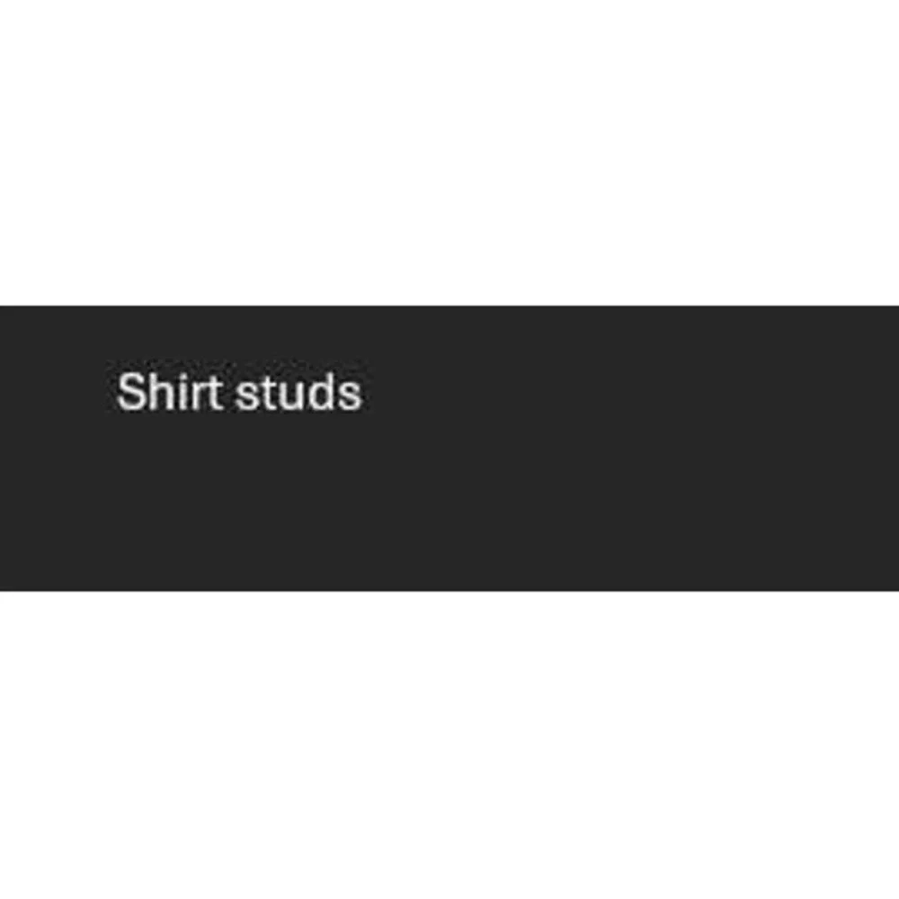 Brass Shirt Studs Formal Evening Wear‎ Tuxedo Studs Set of 2